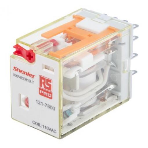 RS PRO Výkonové relé 4PDT 6 A 115 V ac RKF