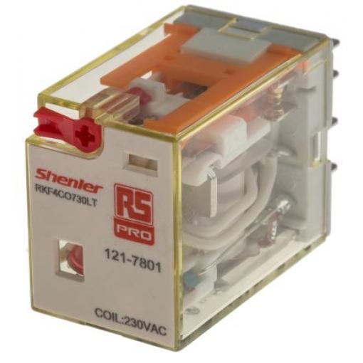 RS PRO Výkonové relé 4PDT 6 A 240 V ac RKF