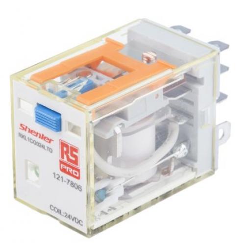 RS PRO Výkonové relé SPDT 16 A 24 V dc RKL