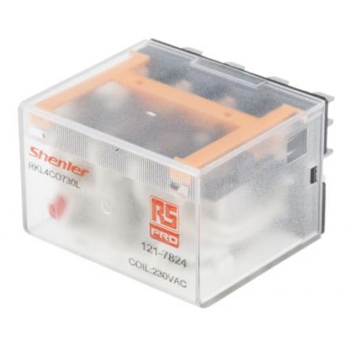 RS PRO Výkonové relé 4PDT 10 A 230 V ac RKL