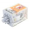 RS PRO Výkonové relé DPDT 10 A 24 V ac RUB