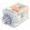 RS PRO Výkonové relé 3PDT 10 A 24 V dc RUB