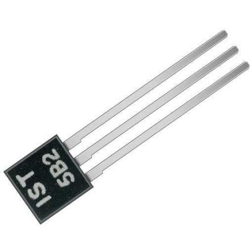 Snímač teploty Tsic 301 TO92 0,1 °Ců ±0.3°C, Analogový, počet kolíků: 3, TO-92