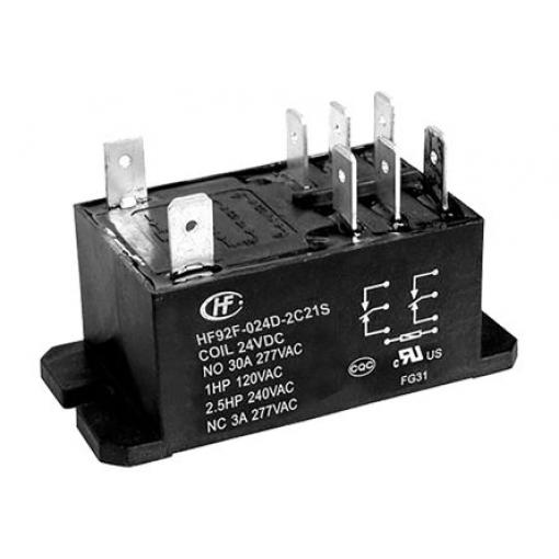 Hongfa Europe GMBH Výkonové relé DPDT Montáž na přírubu 30 A 24 V dc HF92F