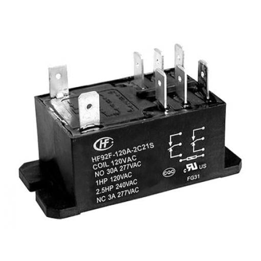 Hongfa Europe GMBH Výkonové relé DPDT Montáž na přírubu 30 A 120 V ac HF92F