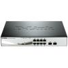 Ethernetový přepínač, model: 10-Port Gigabit Smart Managed PoE Switch 10portový D-Link Inteligentní Napájení přes síť