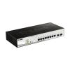 Ethernetový přepínač, model: 10-Port Gigabit Smart Managed PoE Switch 10portový 1000Mbps D-Link Inteligentní Napájení