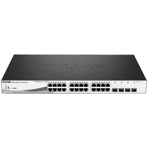 model: 28-Port Gigabit Smart Managed PoE Switch D-Link