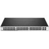 Ne 52portový Montáž do stojanu 10/100/1000Mbit/s Gigabit 52 4 D-Link Inteligentní