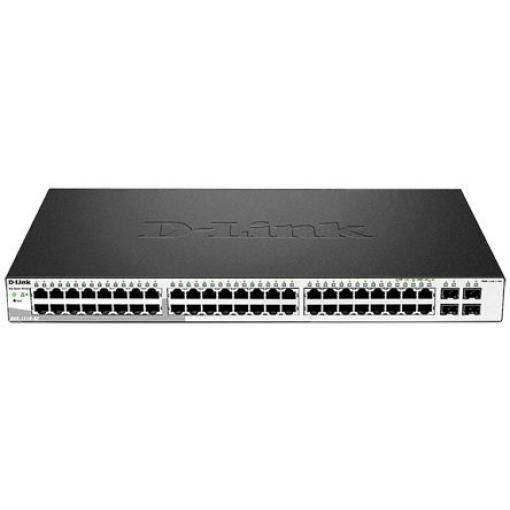 Ne 52portový Montáž do stojanu 10/100/1000Mbit/s Gigabit 52 4 D-Link Inteligentní