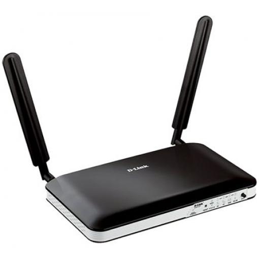 Router 4 LAN porty 10/100Mbit/s 2.4GHz 802.3, 802.11b, 802.11g, 802.11n, 802.3u 3G, 4G LTE D-Link
