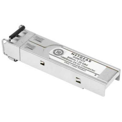 Netgear Vysílač-přijímač, LC, Duplexní, Vícerežimové, 1.25Gbps, přenosová vzdálenost: 1000 m, rychlost přenosu dat: 1
