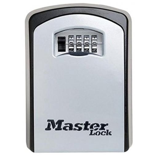Schránka na klíče 5403EURD, Zinek, Šedá, Černá, hloubka: 51 mm, výška: 146 mm Master Lock