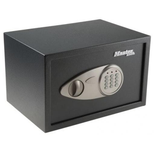 Master Lock Bezpečné, Kombinovaný visací zámek, Hotel, kapacita: 16.4L, Šedá, Černá
