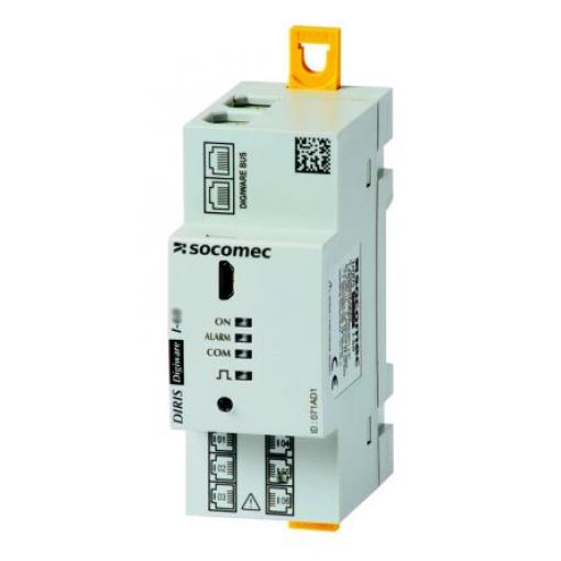 Elektroměr, řada: DIRIS Digiware I-61 Digitální 3fázový Elektronika Impulzový výstup výška číslice 85 mm, výška výřezu: