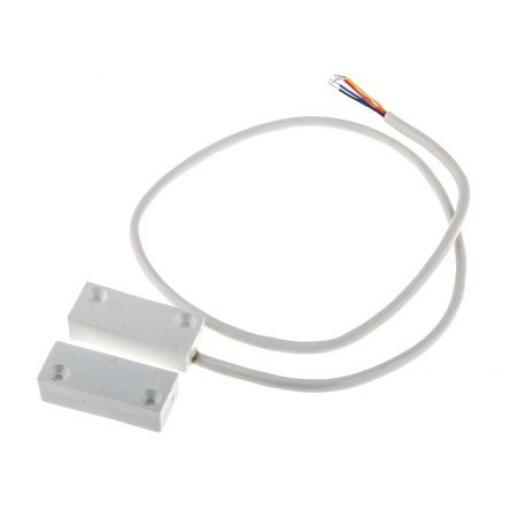Bezdotykový spínač Spínač dveří a oken Bezdotykový spínač 500 mA dc 50 V dc, Bílá, Povrch RS PRO