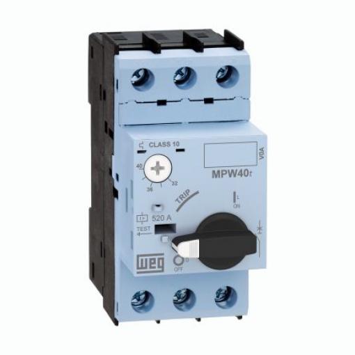 Jistič ochrany motoru, rozsah: MPW40t 10A, 6.3 A 690V 70 °C -20 °C WEG