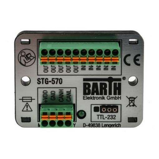 PLC – I/O modul řada lococube mini-PLC, výstup: Digitální Montáž do panelu BARTH 5, typ vstupní: Analogové
