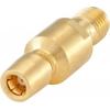 Rosenberger Adaptér RF, orientace těla: Rovný, 50 Ω, 4GHz Vnitřní Vnitřní, obklad těla: Zlatá, SMA