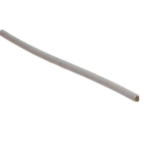Koaxiální kabel, řada: Alpha Essentials Coaxial Cable Mikrokoaxiální, Bílá Perfluoralkoxyalkan, vnější průměr: 1.12 mm
