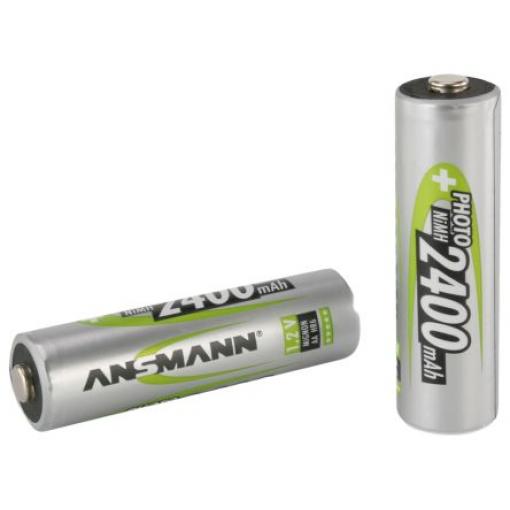 Dobíjitelná baterie AA 1.2V NiMH 2.4Ah Ansmann
