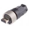 RS PRO Konektor USB, řada: GT Vnější, orientace těla: Rovný USB typu A, Kabel USB 2.0, IP67