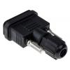 RS PRO Konektor D-Sub, řada: GTC Sealed, počet kontaktů: 9, orientace těla: Rovný, Kabel Vnější, D-SUB, 1 kV ac, E