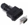 RS PRO Konektor D-Sub, řada: GTC Sealed, počet kontaktů: 15, orientace těla: Rovný, Kabel Vnější, D-SUB, 1 kV ac, E