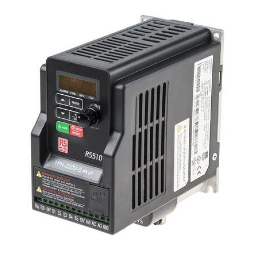 Měnič kmitočtu, řada: RS510 0.4 kW 1 599Hz 240 V ac IP20 RS PRO 2.6 A