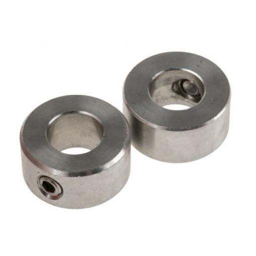 Nákružek hřídele Jednokusový Stavěcí šroub RS PRO 20 mm OD, šířka: 10 mm, Nerezová ocel