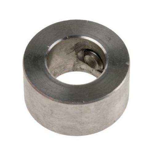 Nákružek hřídele Jednokusový Stavěcí šroub RS PRO 22 mm OD, šířka: 12 mm, Nerezová ocel