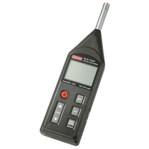 Hlukoměr Protokolování dat RS PRO 30 dB 130 dB 8 kHz