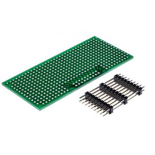 Perfboard, řada: BC Phoenix Contact, Epoxidové sklo Univerzální vrtaný plošný spoj s kolíkovou lištou Prototypovací