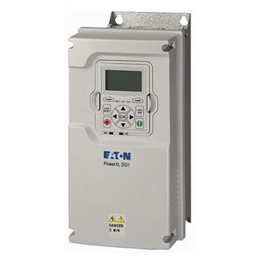 Měnič kmitočtu, řada: DG1 4 kW 3 400Hz 500 V IP54 Eaton 12 A