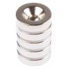 Neodymový magnet Otvor, délka: 6 mm, tloušťka: 5 mm 20 mm Eclipse