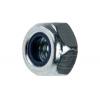 RS PRO Pojistná matice, šířka: 10 mm, Lesklý zinek, Ocel, Nylonová vložka, M6