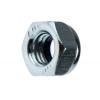 RS PRO Pojistná matice, šířka: 13 mm, Lesklý zinek, Ocel, Nylonová vložka, M8