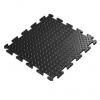 Coba Europe Protiúnavová rohož, Černá Polyvinylchlorid Diamantový vzor Suché, délka: 50 cm, šířka: 50cm Propojování x 15