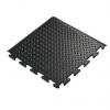 Coba Europe Protiúnavová rohož, Černá Polyvinylchlorid Diamantový vzor Suché, délka: 50 cm, šířka: 50 cm Propojovací