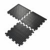 Coba Europe Protiúnavová rohož, Černá Polyvinylchlorid Diamantový vzor Suché, délka: 50 cm, šířka: 50 cm Propojovací