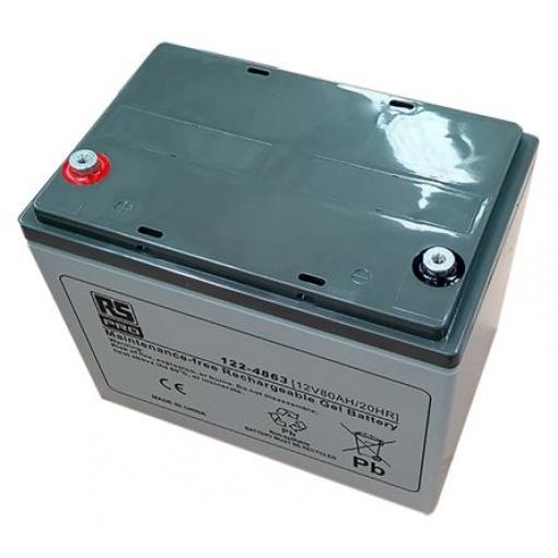 konstrukce AGM 8 Ah RS PRO 12 V