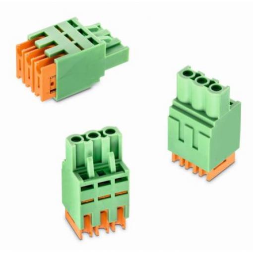 Wurth Elektronik Zásuvný blok Terminal, řada: 3587, rozteč: 5.08 mm, počet řad: 1, počet kontaktů: 6, orientace těla: