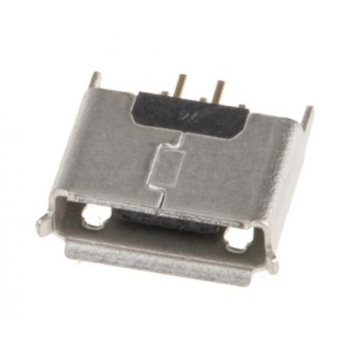 Wurth Elektronik Konektor USB, řada: WR-COM Vnitřní, počet portů: 1portový, orientace těla: Rovný Micro USB typu AB, 30