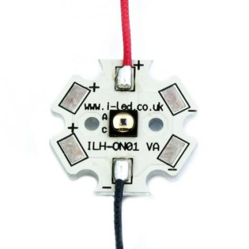ILH-IW01-85ML-SC201-WIR200. Modul IR LED diod, řada: OSLON Black PowerStar 2 kolíkový Povrchová montáž 1 LED 660 mW 850