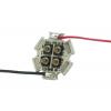 ILH-IO04-85ML-SC201-WIR200. Pole IR LED diod, řada: OSLON Black PowerStar 2 kolíkový Povrchová montáž 4 LED 2740 mW 850