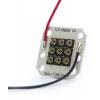 ILR-IO09-85ML-SC201-WIR200. LED svítidlo IR svazku, řada: OSLON Black PowerCluster 2 kolíkový Povrchová montáž 9 LED