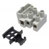 RS PRO Svorkovnice s pojistkou 6.1 mm², Panel, počet cest: 3 6.3A, 2.5 mm², 450 V Šroubová Ochrana drátu