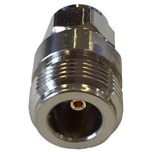 RF Solutions Adaptér RF, orientace těla: Rovný, 50 Ω Vnitřní, typ kabelu: Koaxiální Vnější, obklad těla: Poniklovaná