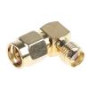 RF Solutions Adaptér RF, orientace těla: Pravý úhel, 50 Ω, 3GHz Vnější, typ kabelu: Koaxiální Vnitřní, obklad těla: