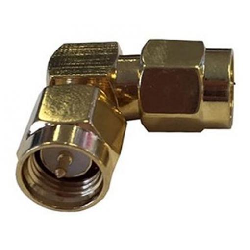 RF Solutions Adaptér RF, orientace těla: Pravý úhel, 50 Ω, 6GHz Vnější, typ kabelu: Koaxiální Vnější, obklad těla: